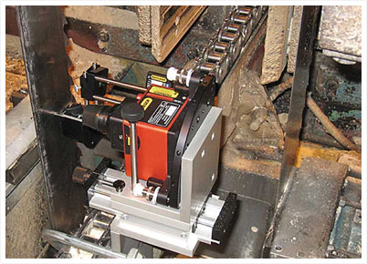 Measurement & Alignment Of Sawmill Machinery